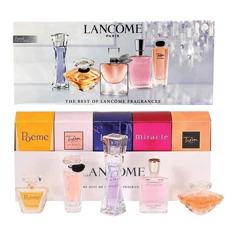 set mini perfumes lancome